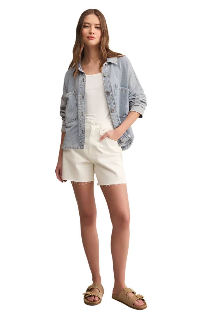 All Day Cropped Knit Jacket