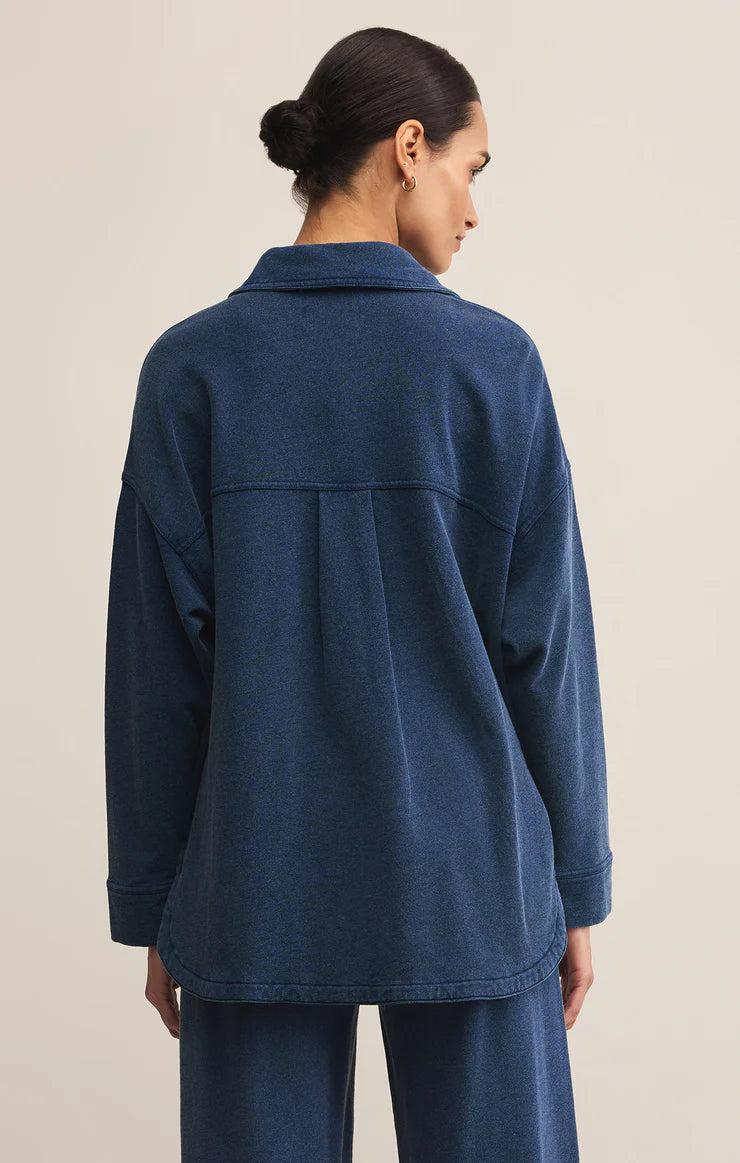 All Day Knit Denim Jacket Indigo