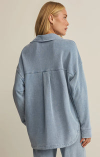 All Day Knit Denim Jacket Ocean Air Indigo