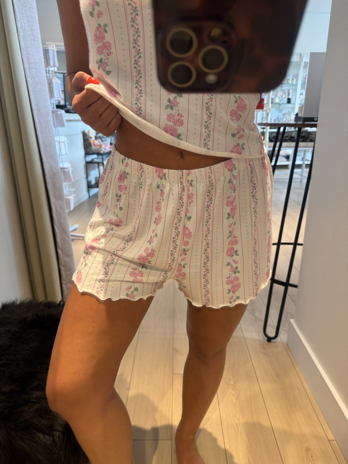 Amour Boudoir Short Vanilla Ice