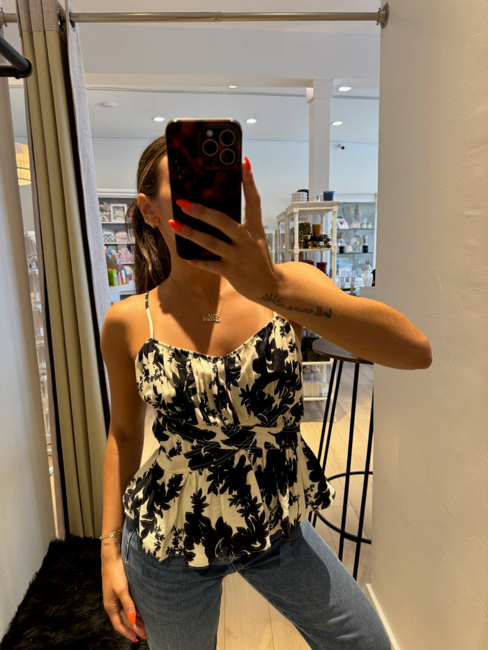 Athena Peplum Top