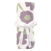 Baby Blanket Purple Floral