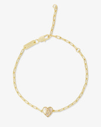 Baby Love Letters Heart Bracelet
