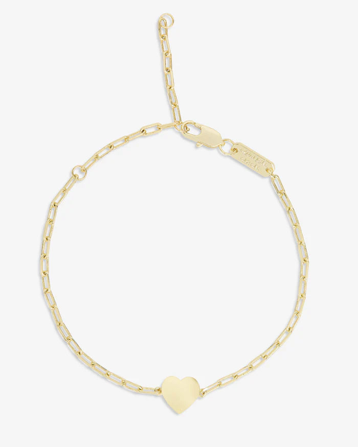 Baby Love Letters Heart Bracelet