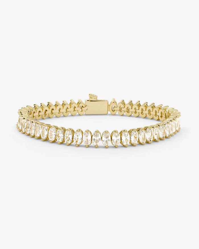 She's So Fine Gold Tennis Bracelet