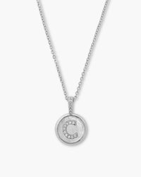 Baby Love Letters Medallion Necklace