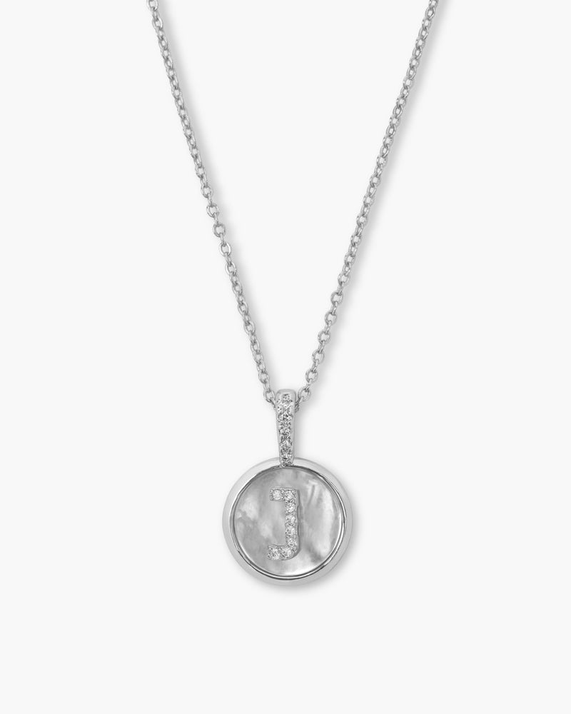 Baby Love Letters Medallion Necklace