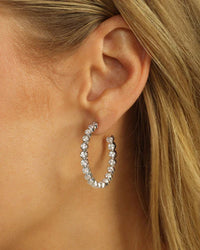 Baroness Hoops Silver White 1.25"