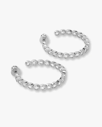 Baroness Hoops Silver White 1.25"