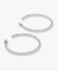 Baroness Hoops Silver White 2"