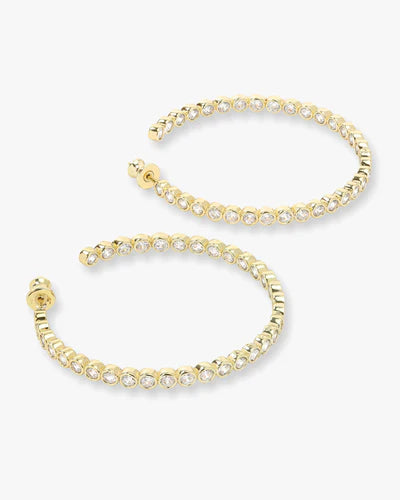 Baroness Hoops Gold White 2"