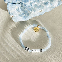 Be Calm - Aquamarine Bracelet S/M