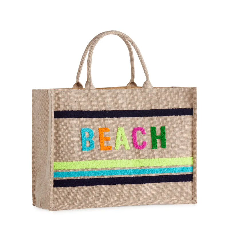 "Beach" Beach Bag