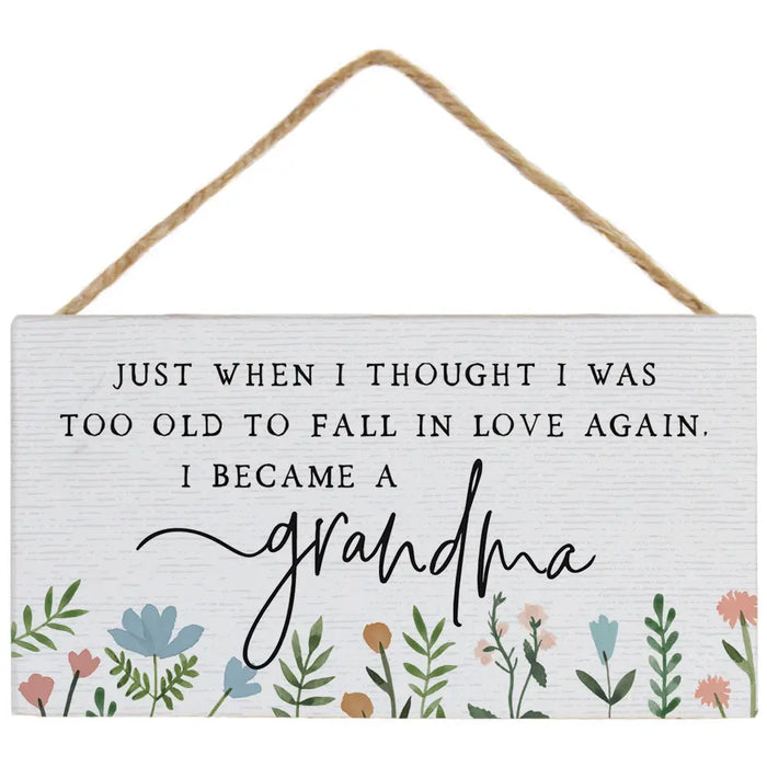 Became A Grandma - Petite Hanging Accents