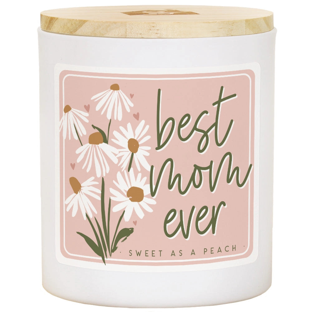 Best Mom Daisies Candle