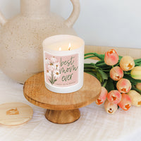 Best Mom Daisies Candle