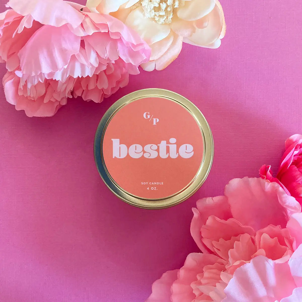 Bestie Just Because 4 oz. Candle Tin