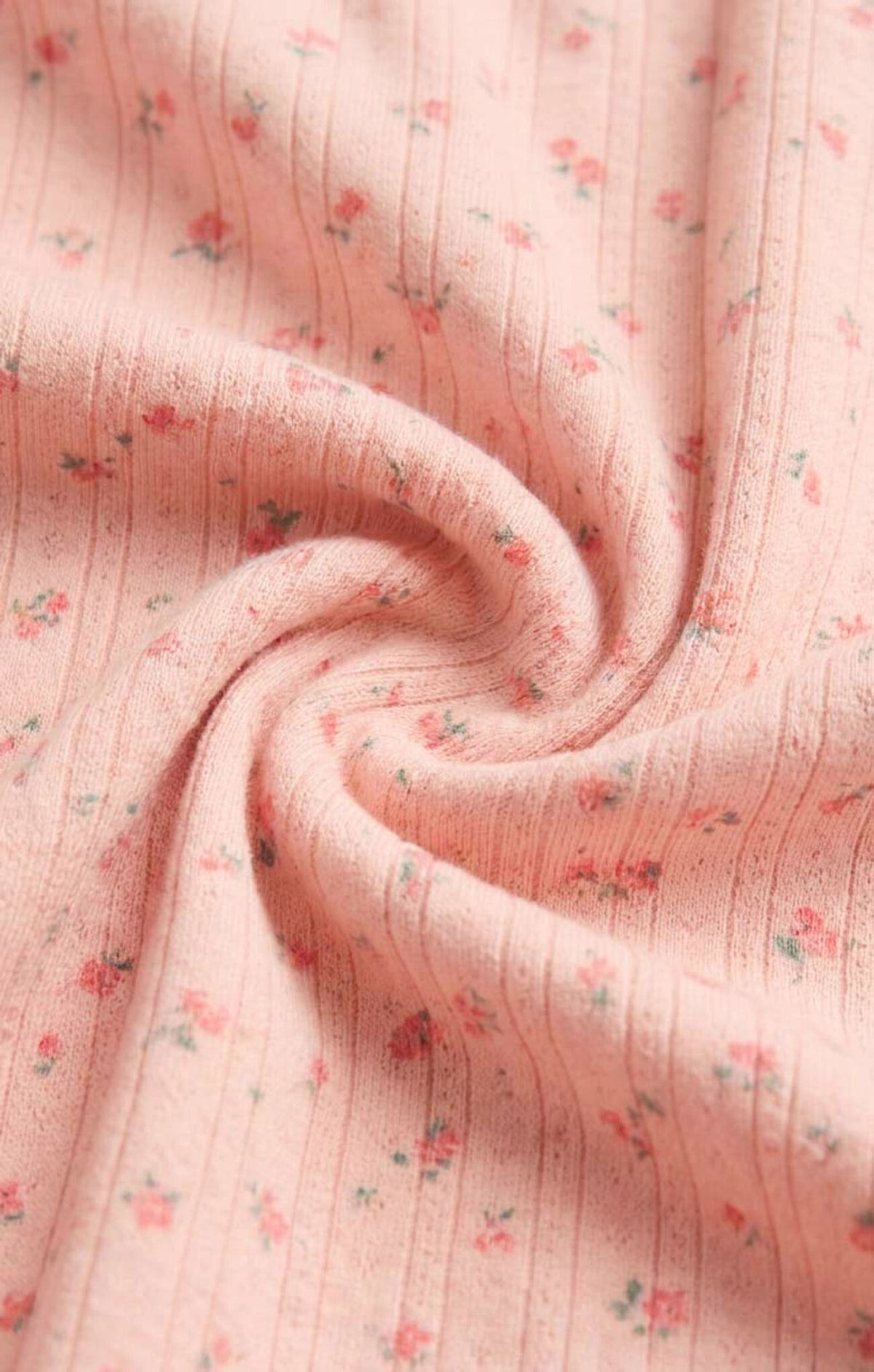 Better Off Ditsy Long Sleeve Top Rosewater
