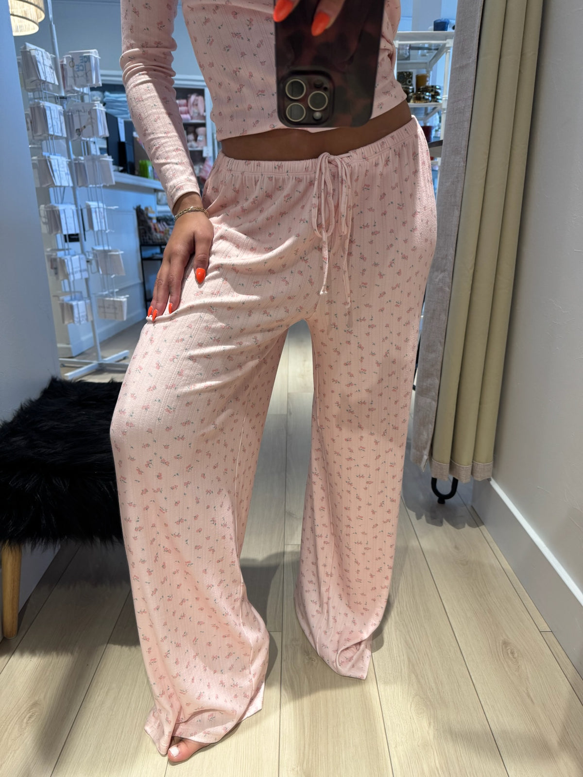Better Off Ditsy Pant Rosewater