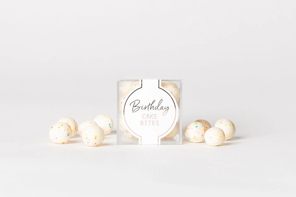 Birthday Cake Bites