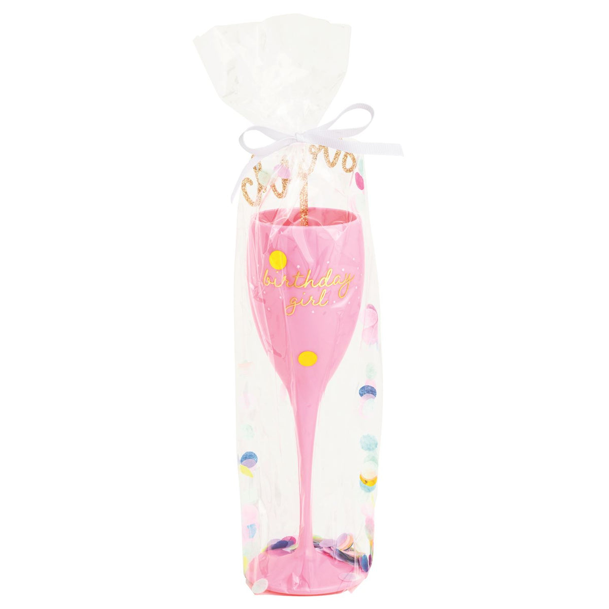 Birthday Girl Acrylic Flute