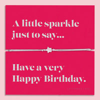 Birthday Sparkle Bracelet