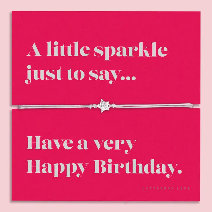 Birthday Sparkle Bracelet