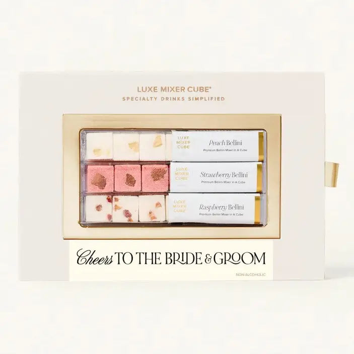 Bride & Groom Champagne Mimosa Mixer Wedding Gift