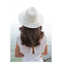 Ivory Bride Rhinestone Hat