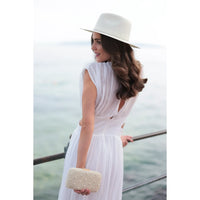 Ivory Bride Rhinestone Hat