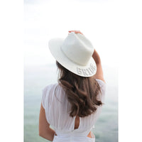 Ivory Bride Rhinestone Hat