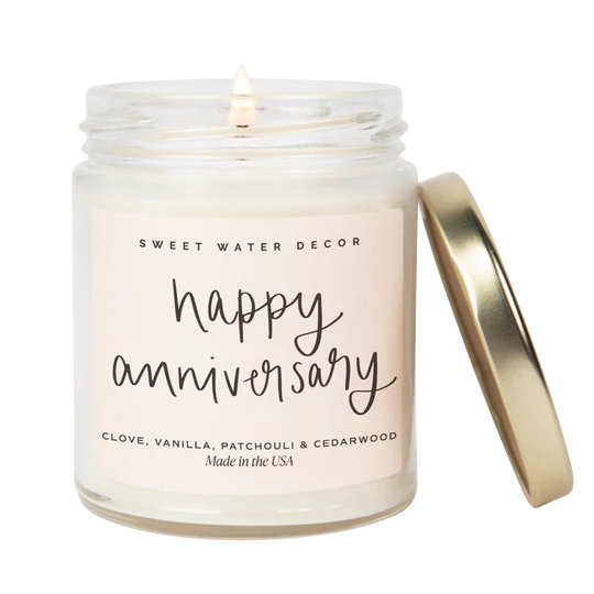 Happy Anniversary 9 oz Soy Candle