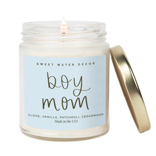 Boy Mom 9 oz Soy Candle