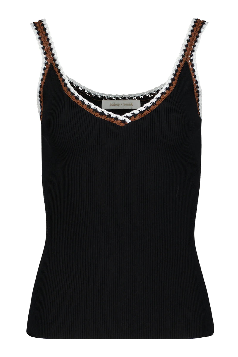 Charlize Crochet Tank