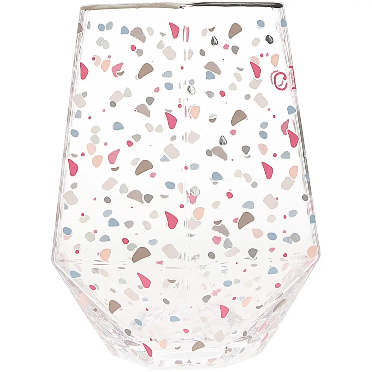 Cheers to 21 Geometric Glass