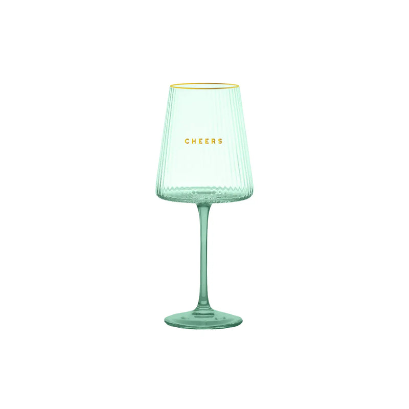 Cheers Wine Glass