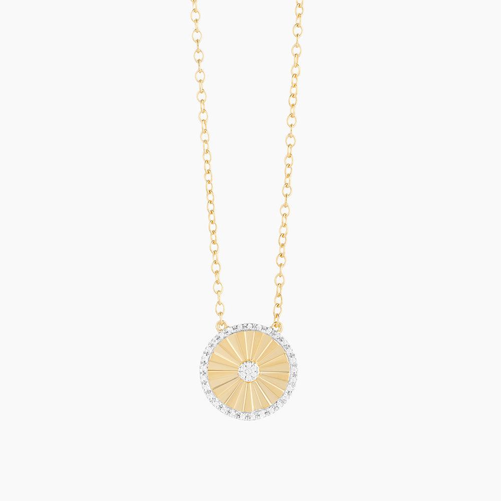 Circleburst Pendant Necklace