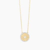 Circleburst Pendant Necklace