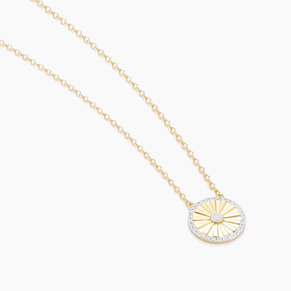 Circleburst Pendant Necklace