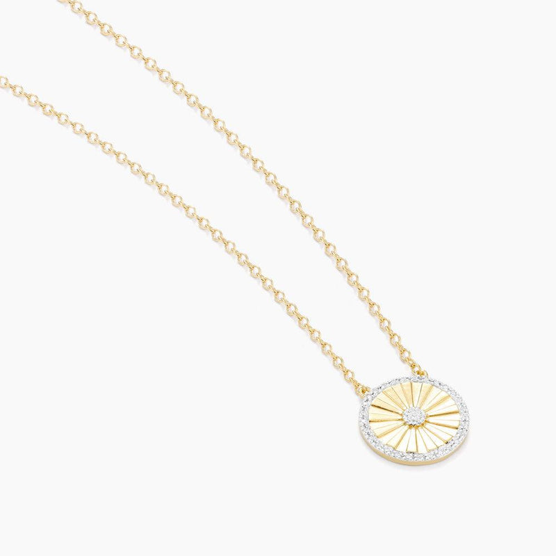 Circleburst Pendant Necklace