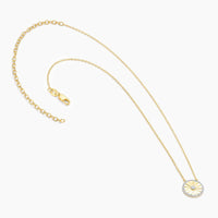 Circleburst Pendant Necklace