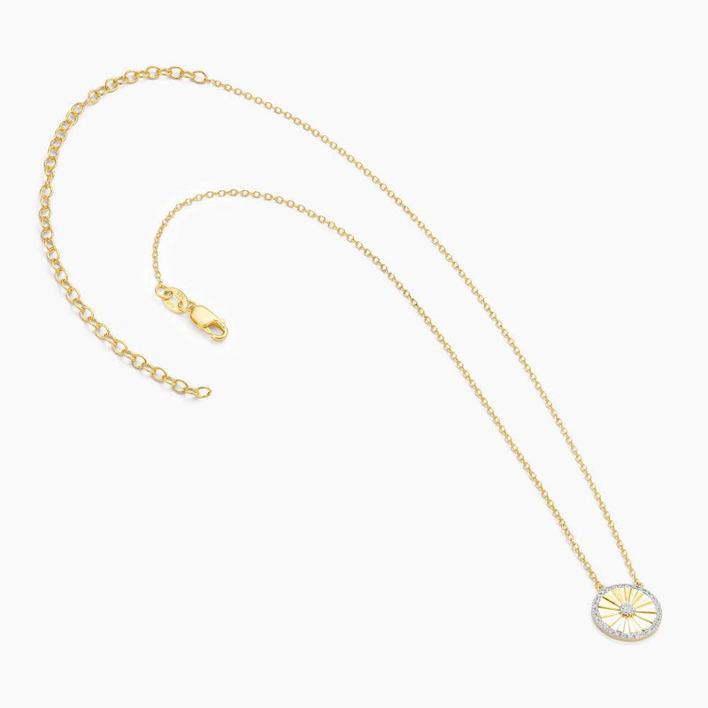 Circleburst Pendant Necklace