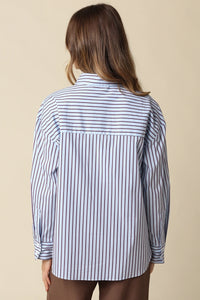 Clover Stripe Oversized Shirt