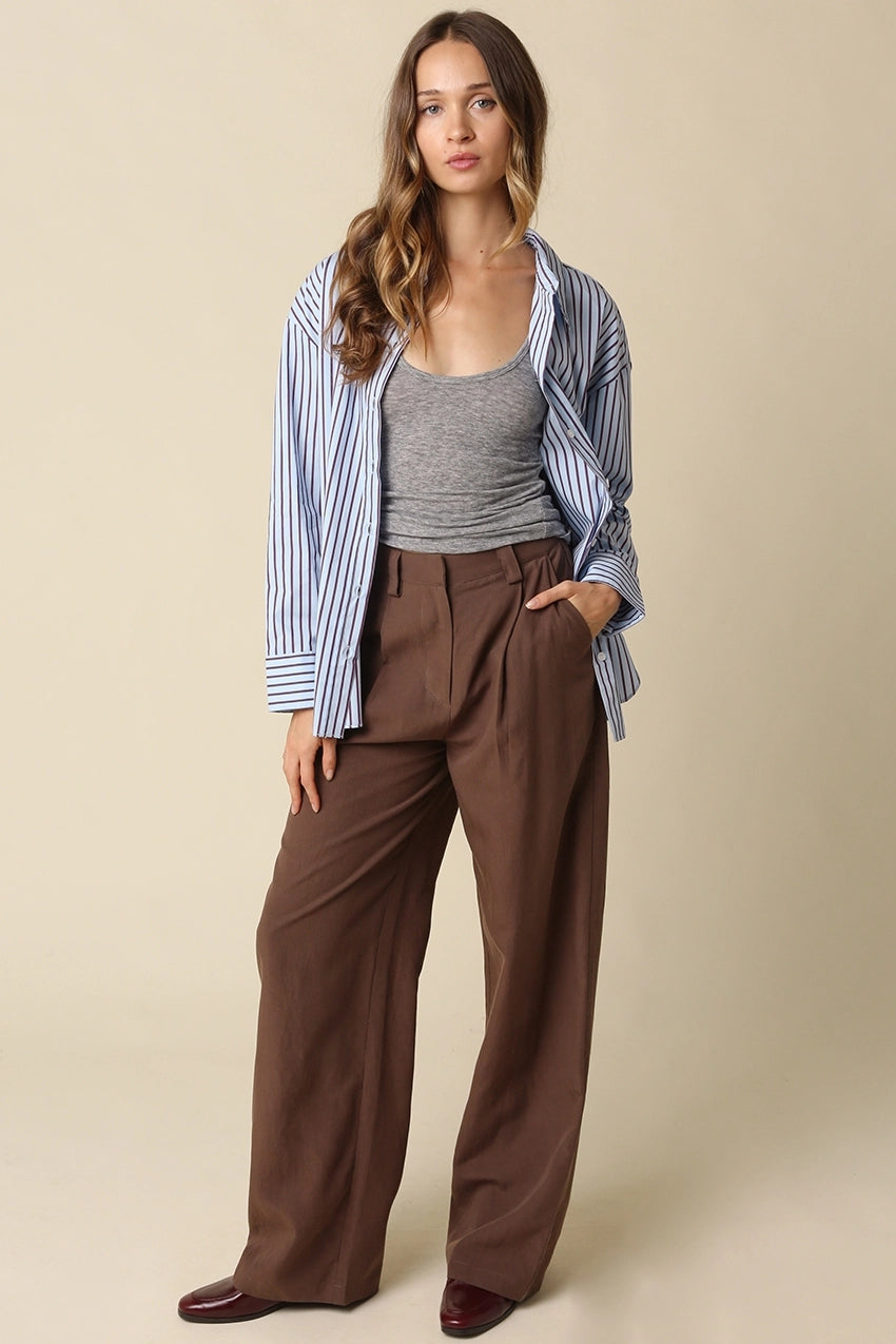 Clover Stripe Oversized Shirt