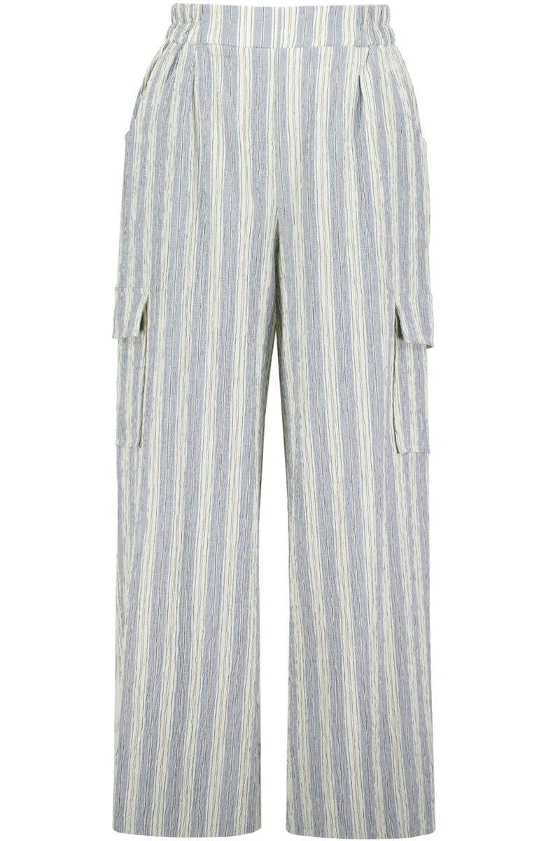 Coastal Stripe Cargo Pant