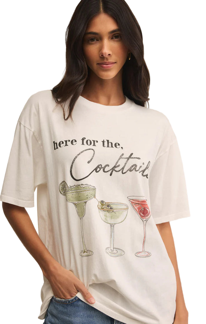 Cocktails City Tee Sea Salt