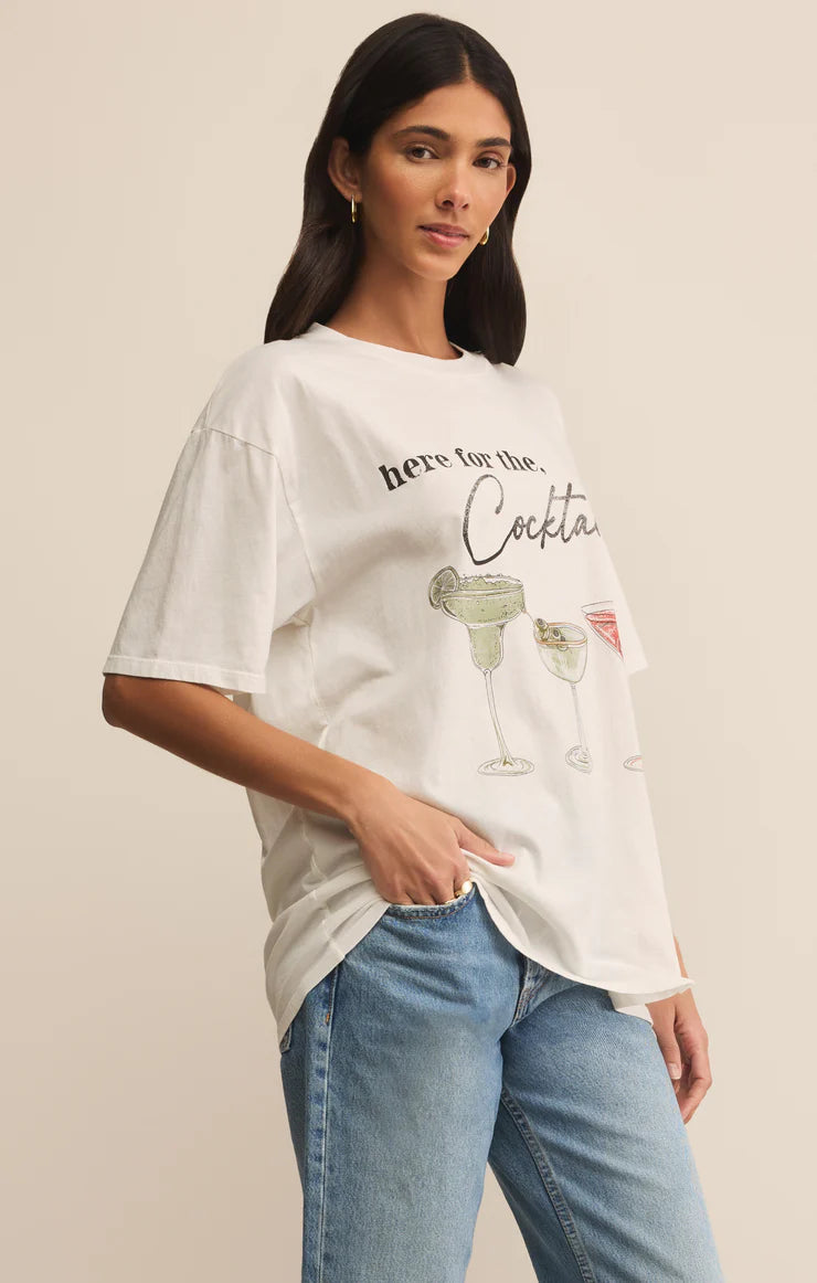 Cocktails City Tee Sea Salt