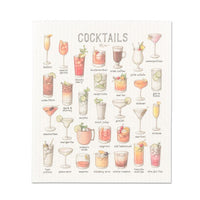 Cocktails Dishcloth