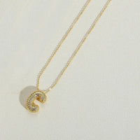 Bubble Letter Necklace