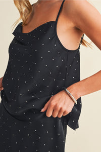 Rhinestone Cami Top